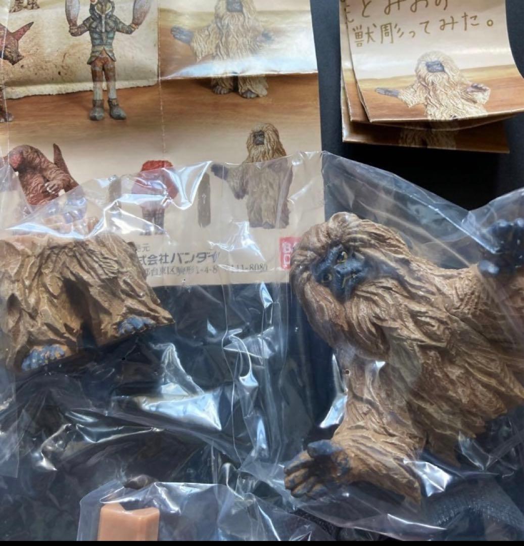 はしもとみおのウルトラ怪獣彫ってみた　第一弾、01 フルコンプ