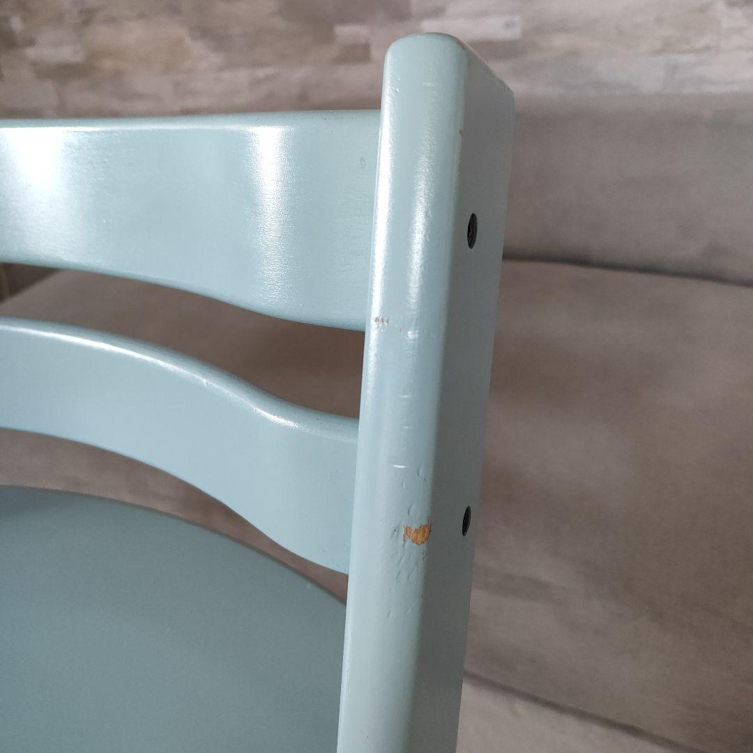 STOKKE ストッケ トリップトラップ 木製 ベビーチェア　アクアブルー