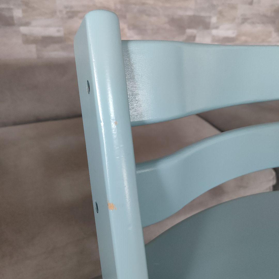 STOKKE ストッケ トリップトラップ 木製 ベビーチェア　アクアブルー