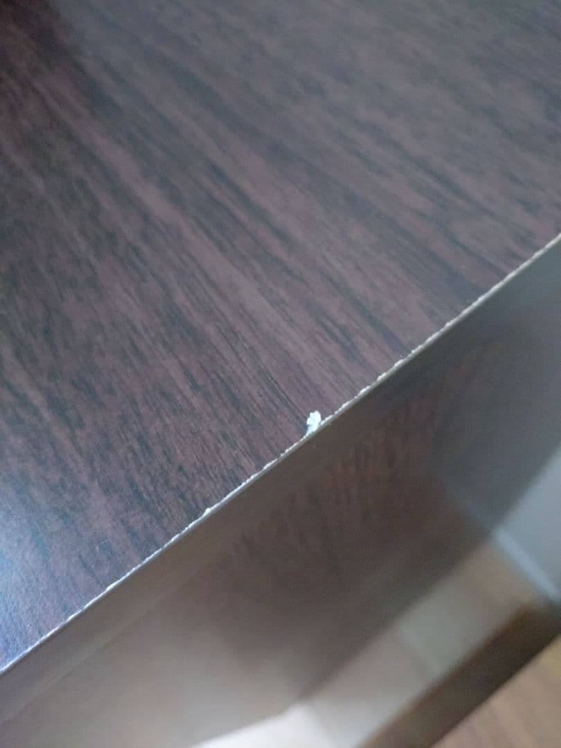 【専用出品】ニトリ　8段木目調ローチェスト（ダークブラウン）