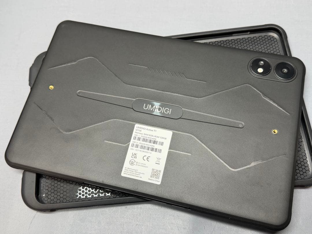 UMIDIGI 防水タブレット Active T1 Tab タフネスタブレット