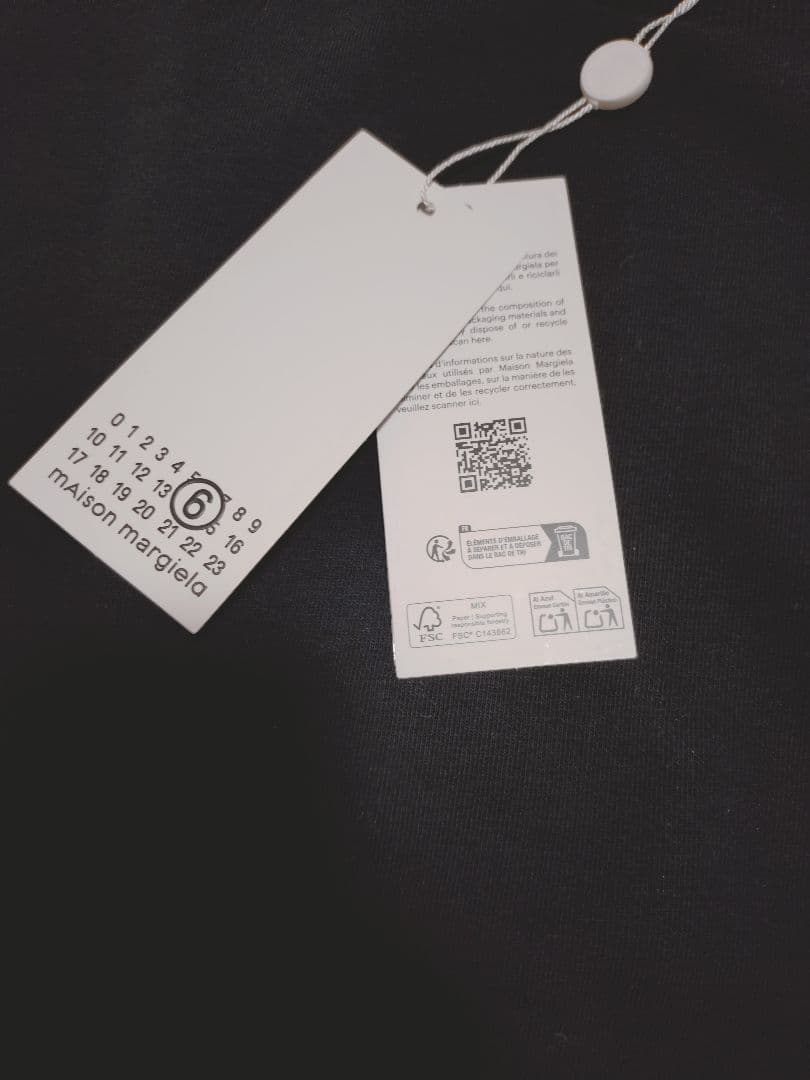 MM6 Maison Margiela ブラック スウェット