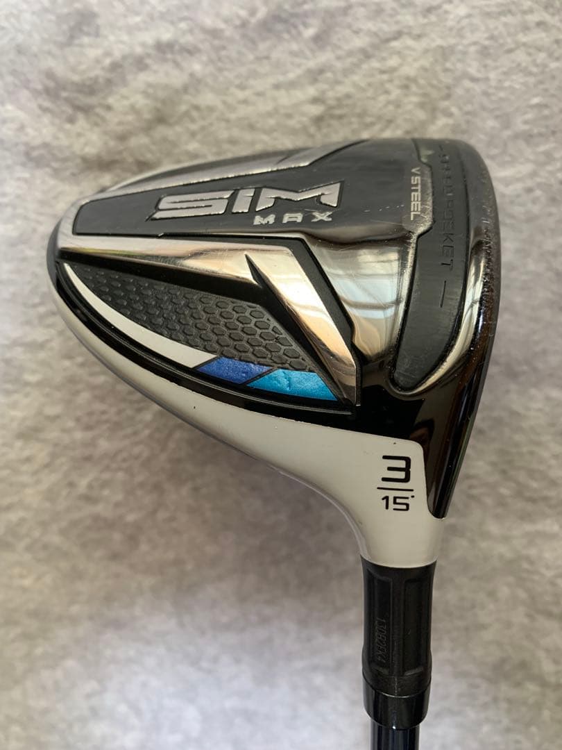 早い者勝ち‼️テーラーメイドSIMフェアウェイウッド3番USベンタスブルー6-S