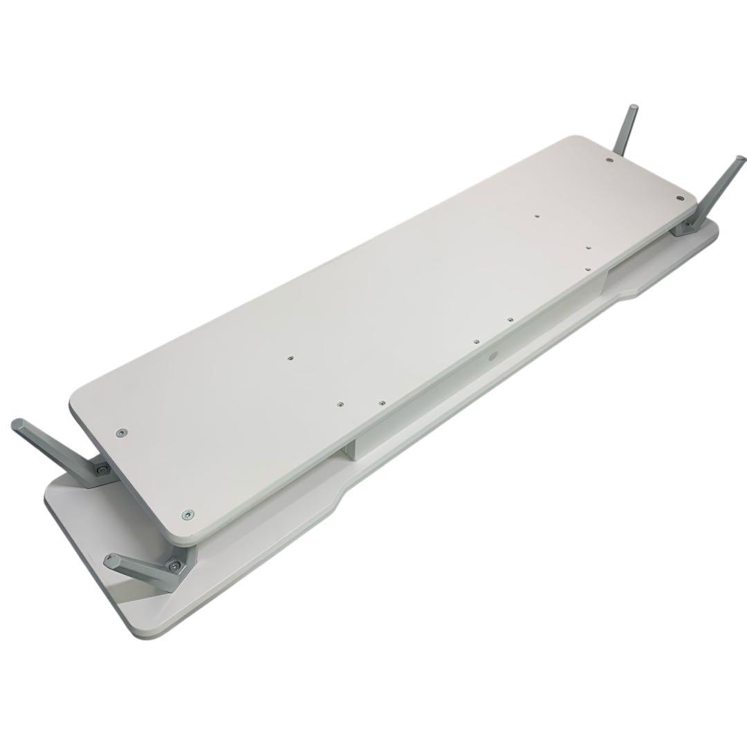 【組み立て済み・未使用】Fenge モニター台 卓上 パソコン台 机 ホワイト