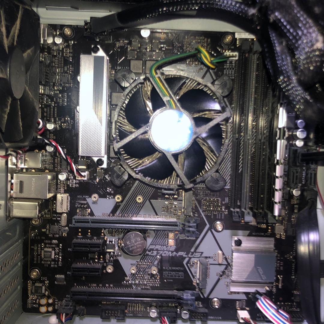 Intel Core i5-8400 ／　h370m-plus