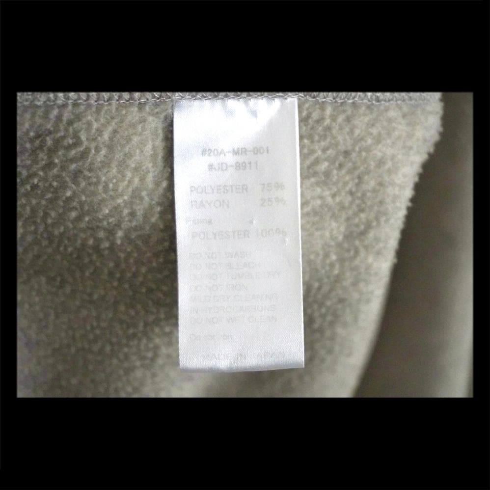 DANTON フリースノーカラージャケット MARBLE（JD-8911）