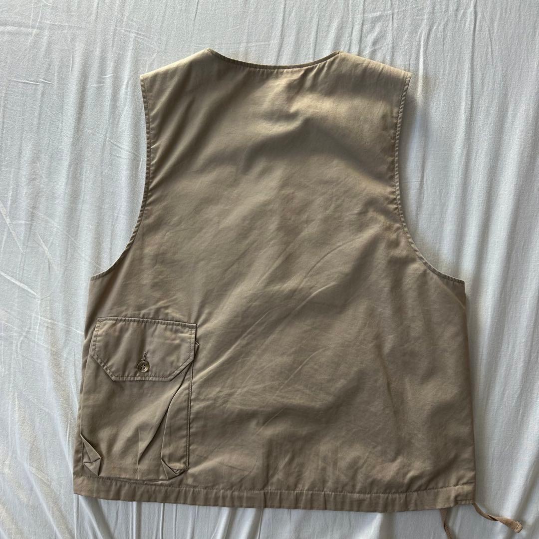 正月セール！cover vest high count twill khaki