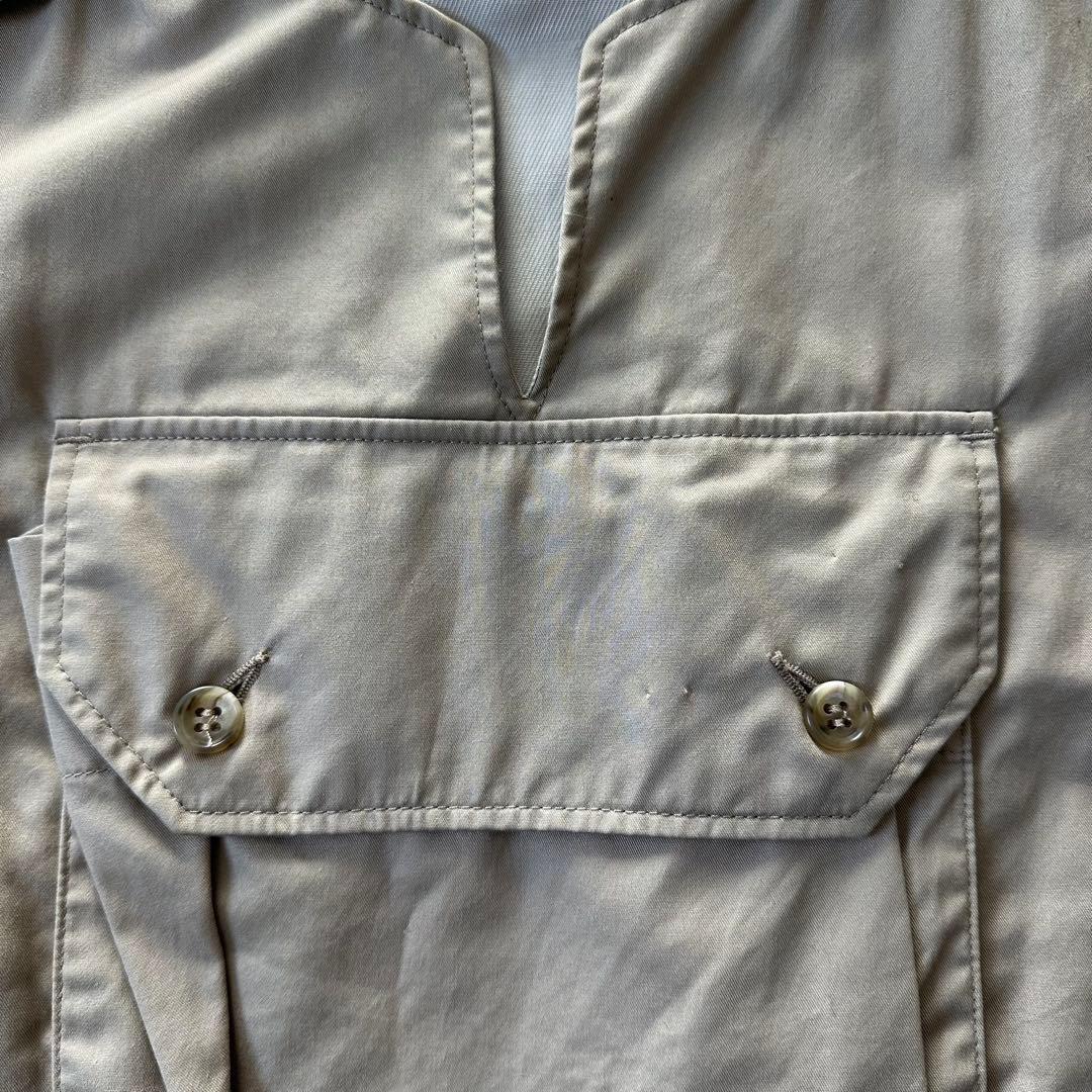 正月セール！cover vest high count twill khaki