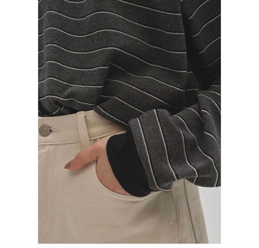 TODAYFUL Border Long T-shirts ボーダーロンT