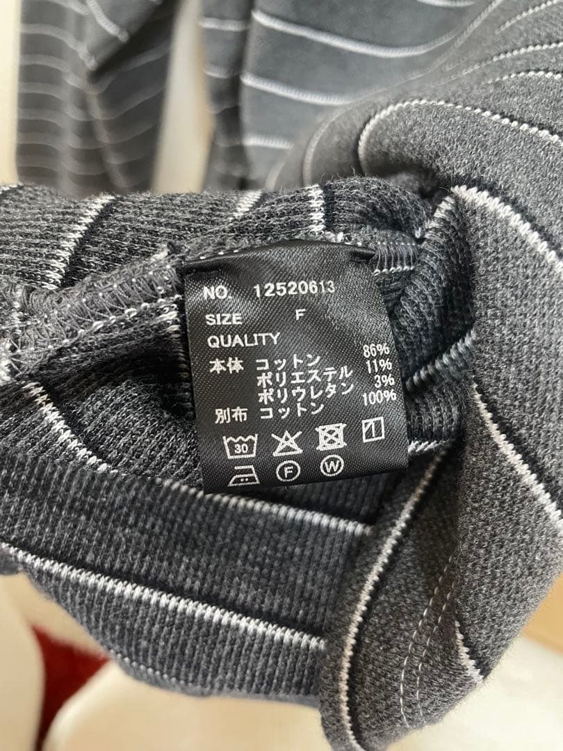 TODAYFUL Border Long T-shirts ボーダーロンT