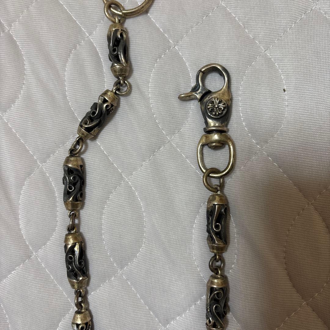 シルバー950 ウォレットチェーン　ヴィンテージ