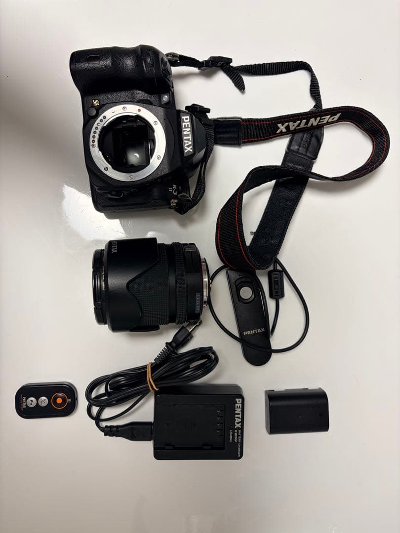 PENTAX k-3Ⅱ レンズキット18-135WRレンズキット　箱、説明書付き