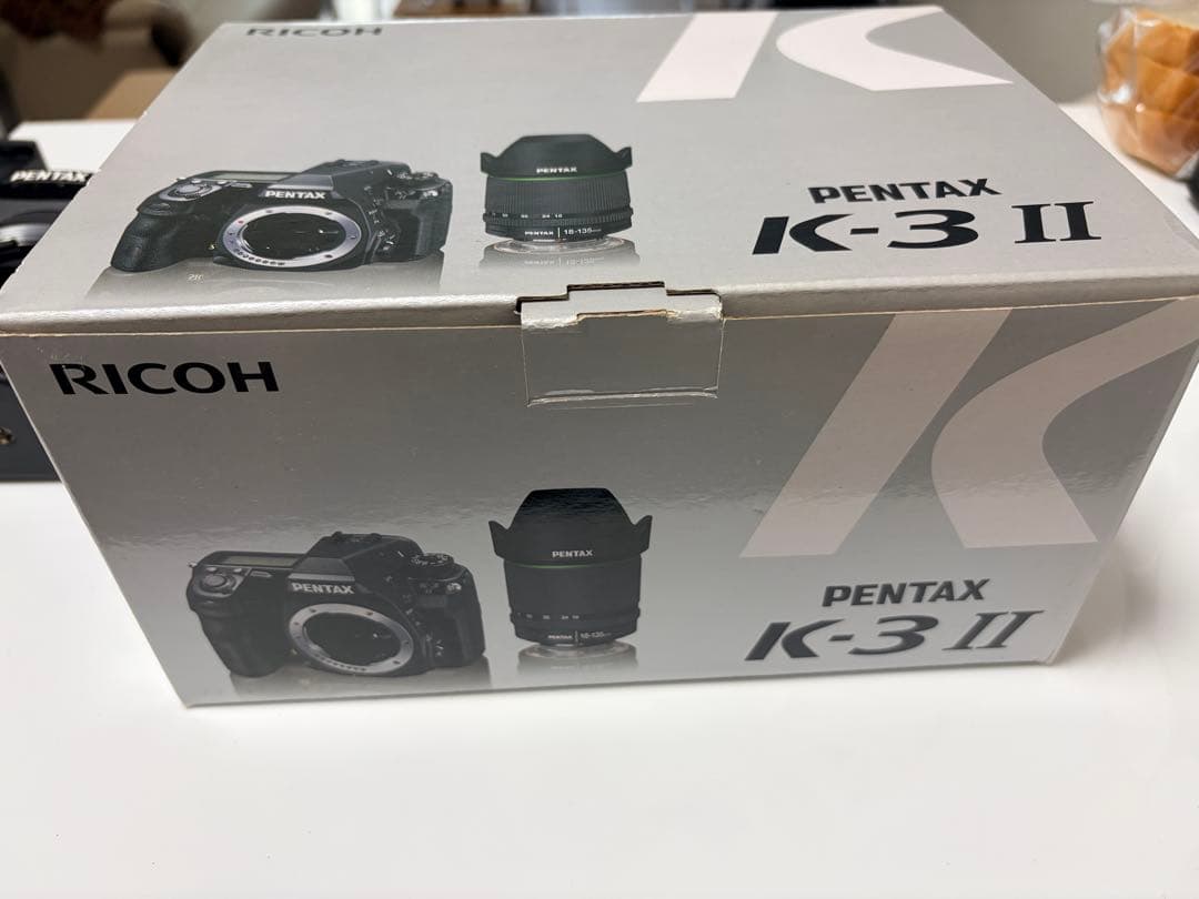 PENTAX k-3Ⅱ レンズキット18-135WRレンズキット　箱、説明書付き