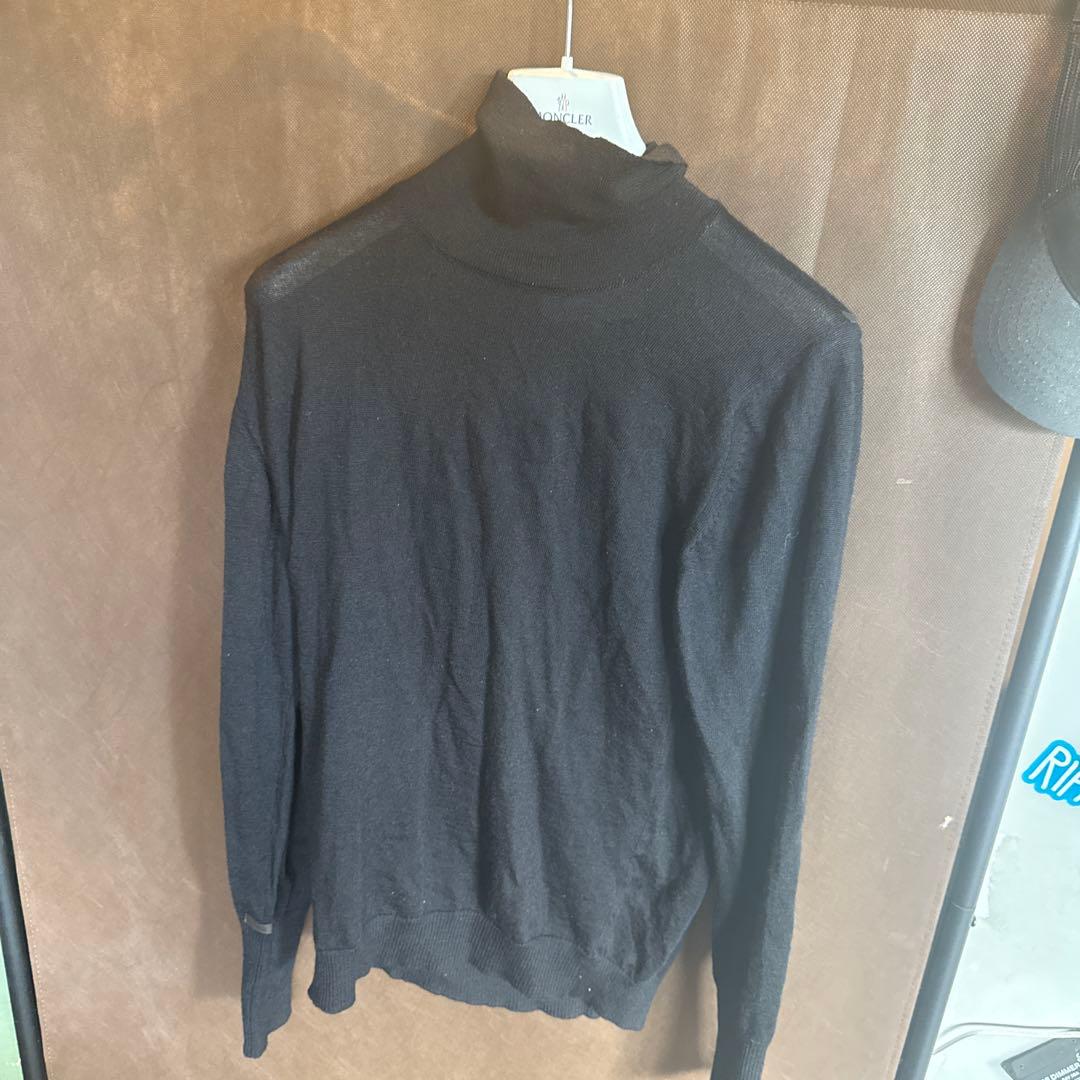 THE INOUE BROTHERS ブラックタートルネック L