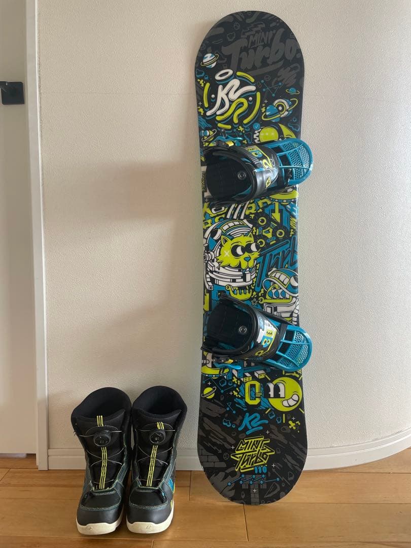 K2 キッズ用　スノーボードビンディングブーツ3点セット 男の子用