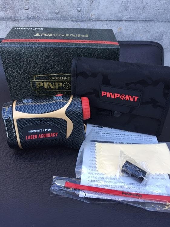 【新品・未使用】PINPOINT L1100 ゴルフ距離計レーザーアキュラシー
