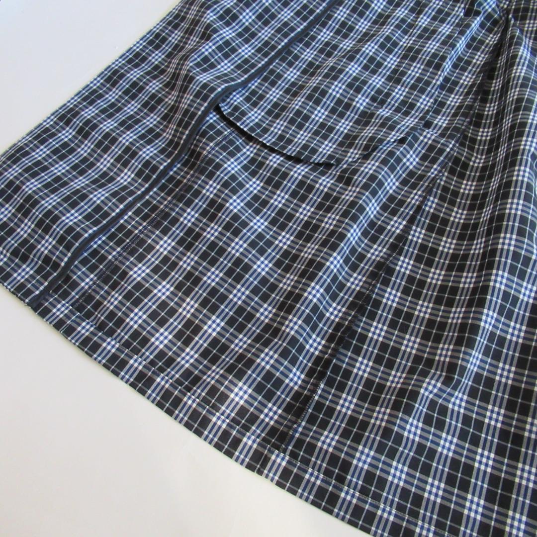 ブルーレーベルクレストブリッジ新品ネイビー ウェザーコート レインコート 36