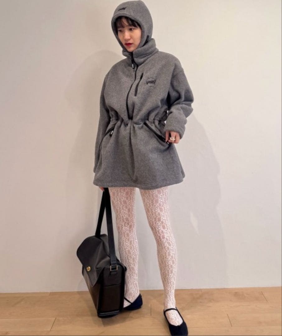 ワンピース HOLIDAY CLASSIC FLEECE ANORAK DRESS