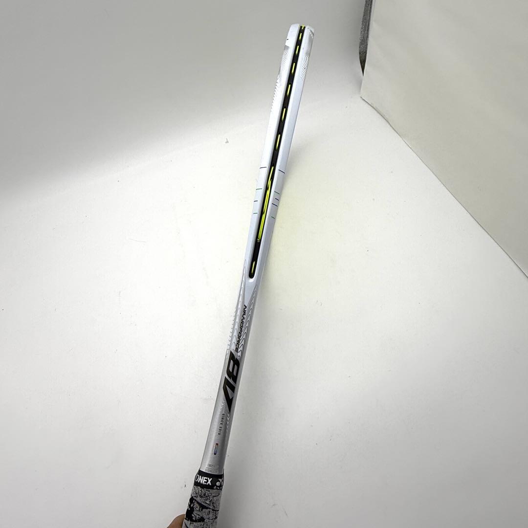 北山 YONEX ナノフォース8V REV ソフトテニスラケット 軟式