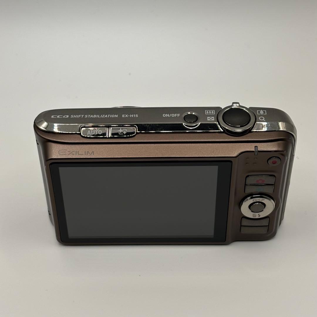 CASIO EXILIM EX-H15 美品　デジタルカメラ　動作確認済