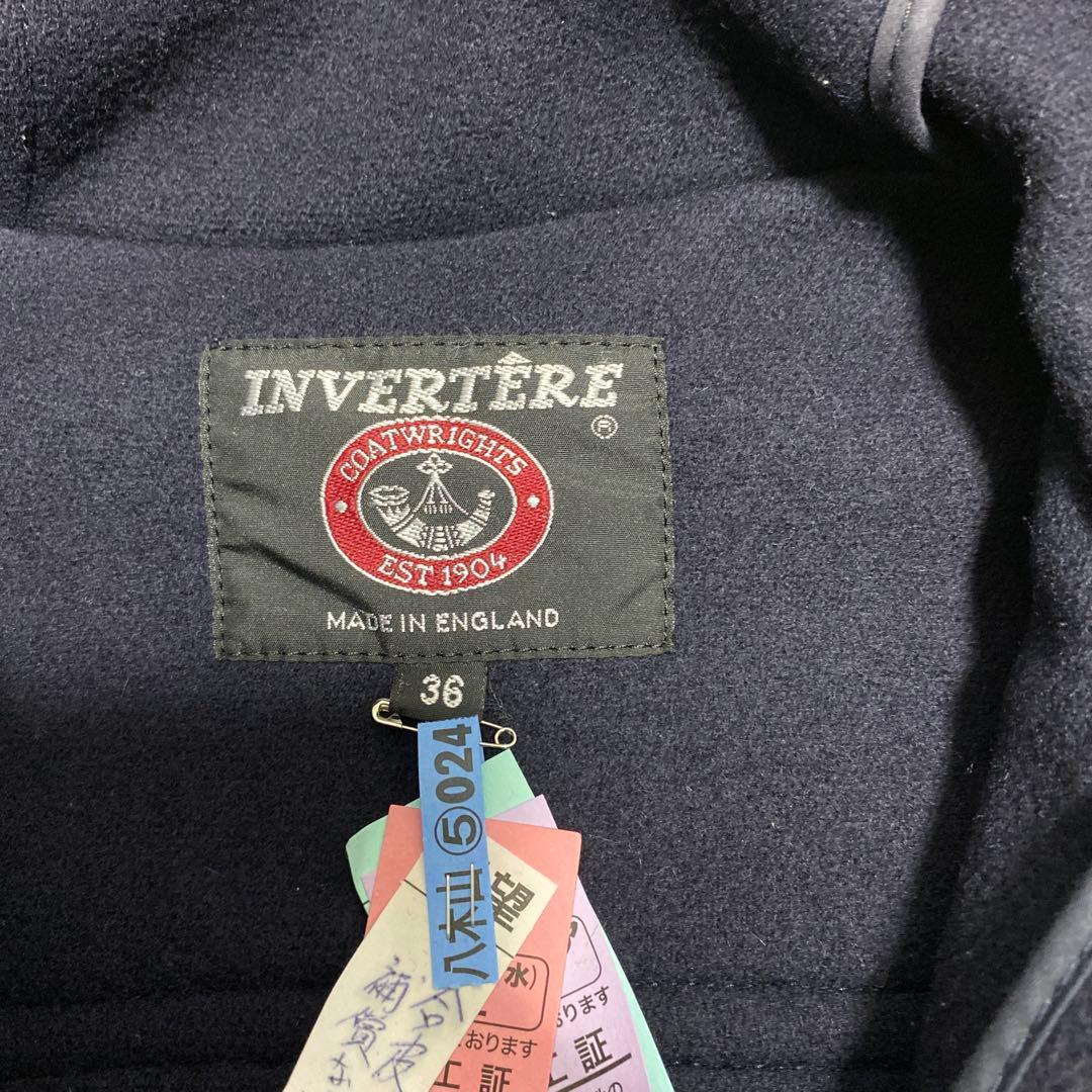 INVERTERE DUFFLE COAT ネイビー
