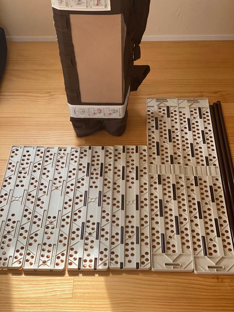 【美品】Aprica ココネルエアープラス ベビーベッド リッチブラウン