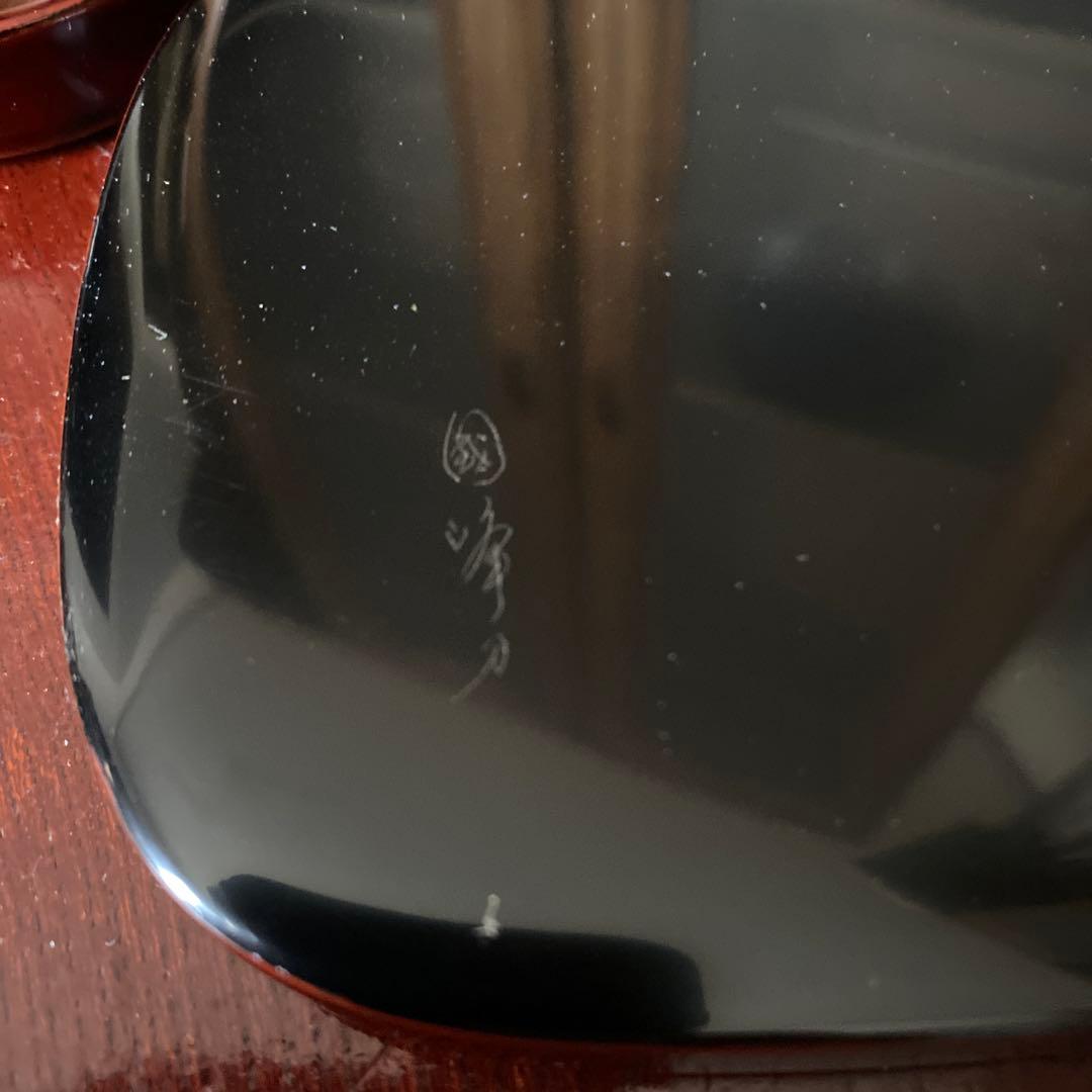 五島屋謹製 輪島塗 兼用皿 5枚セット