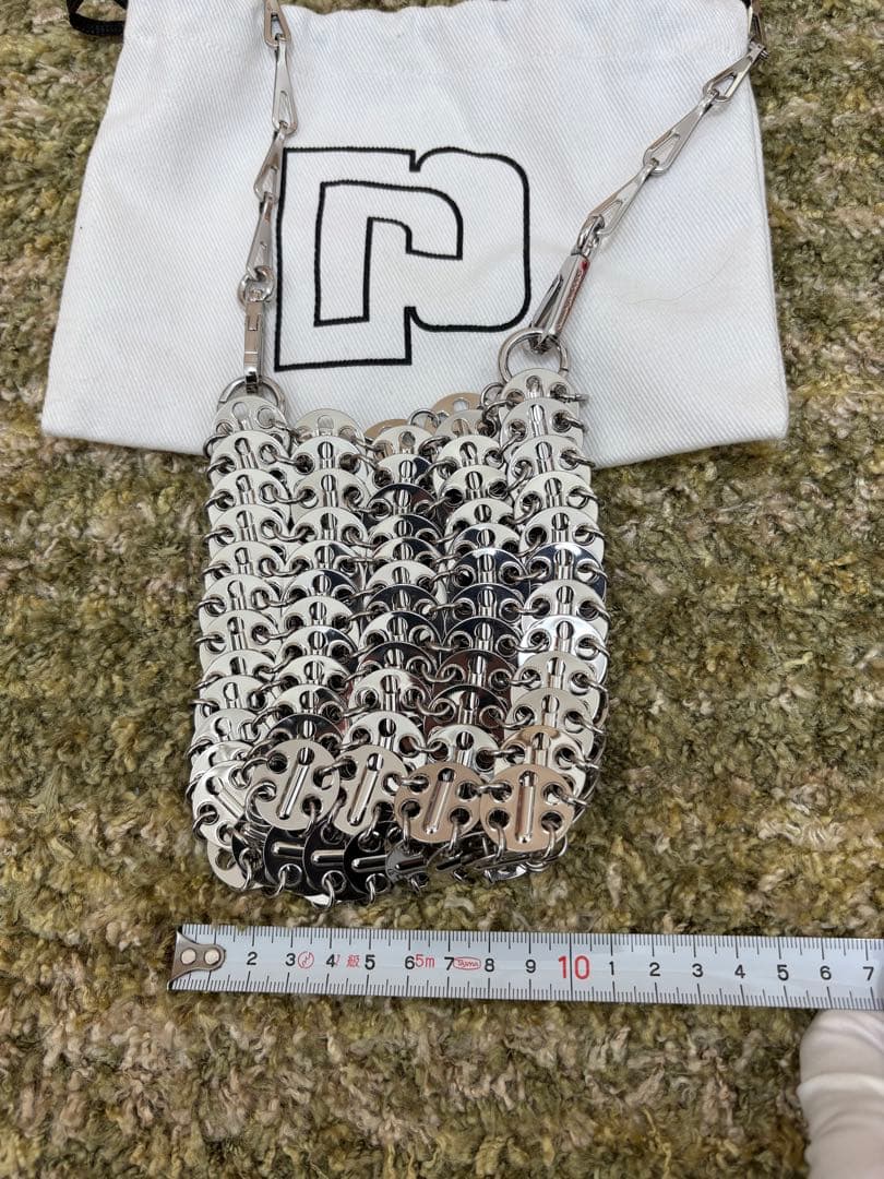 paco rabanne パコラバンヌ　メタルショルダーバッグ