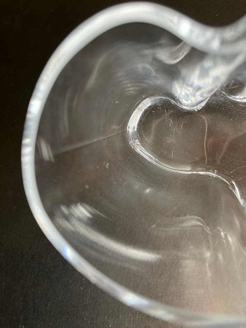  Aalto Vase クリアガラス　95mm