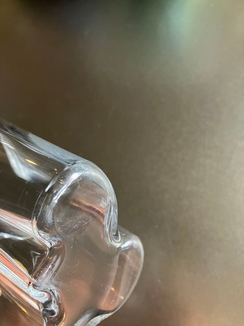  Aalto Vase クリアガラス　95mm