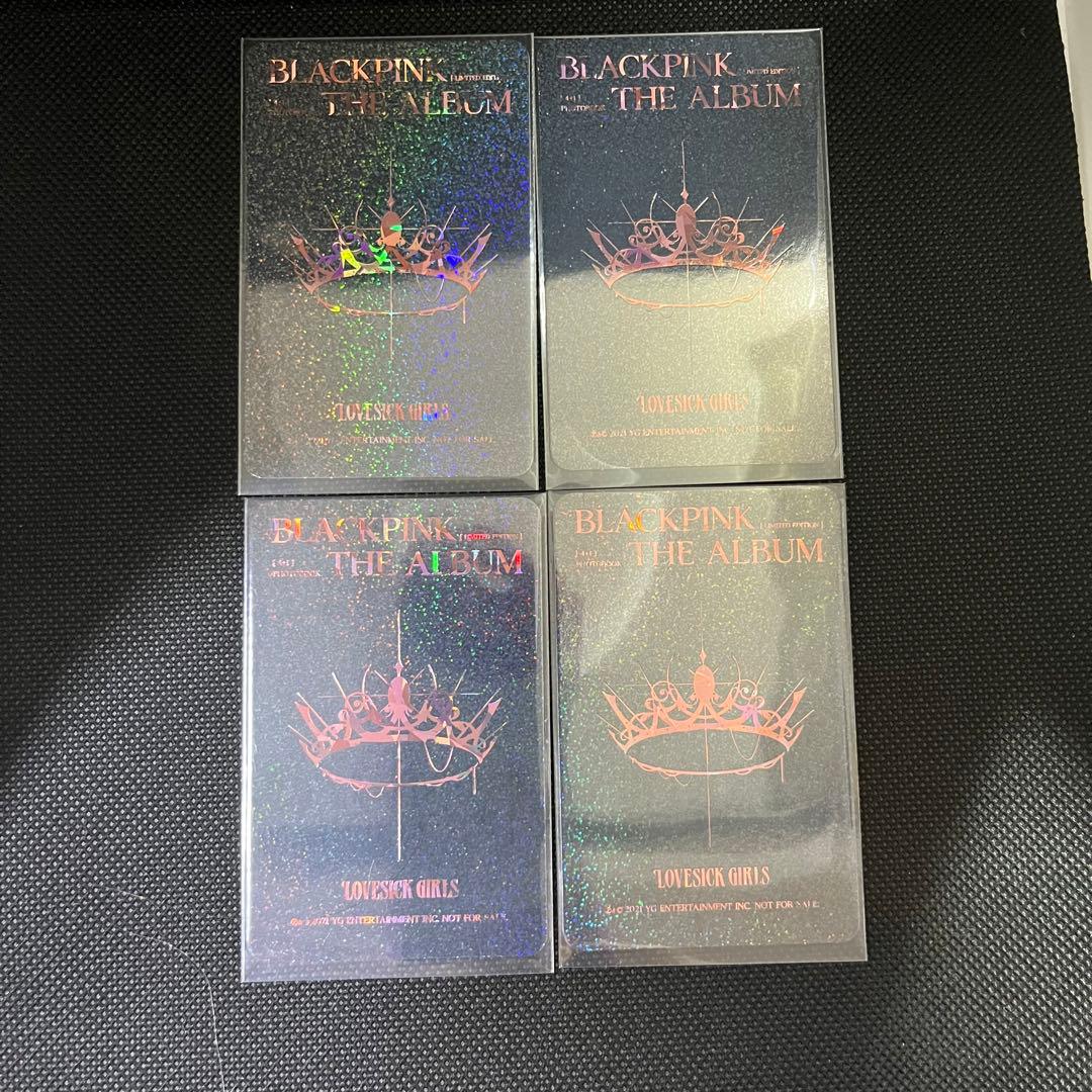 BLACKPINK Limited photobook 4+1 トレカ　16枚