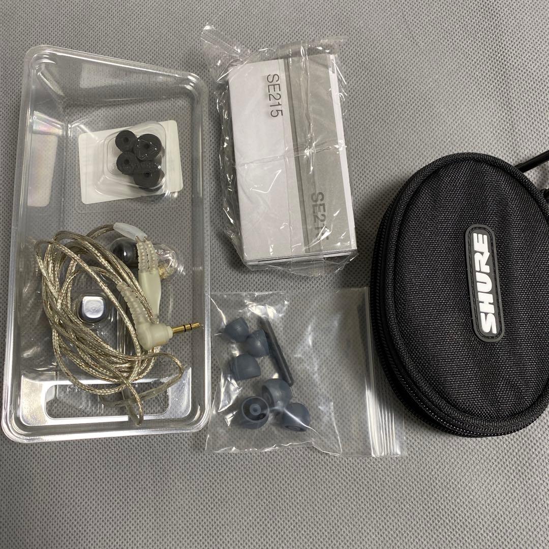 SHURE シュア イヤホン 有線 SE215