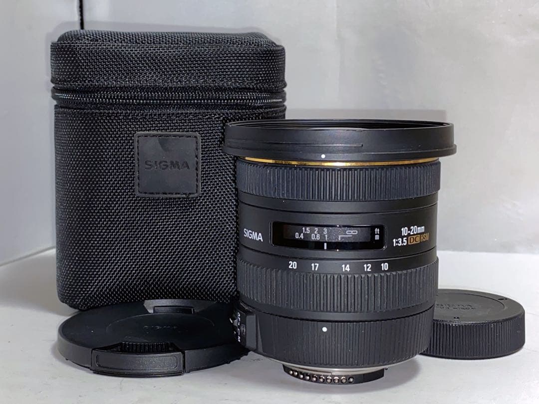 【美品】SIGMA 10-20mm f3.5 DC HSM Nikon用