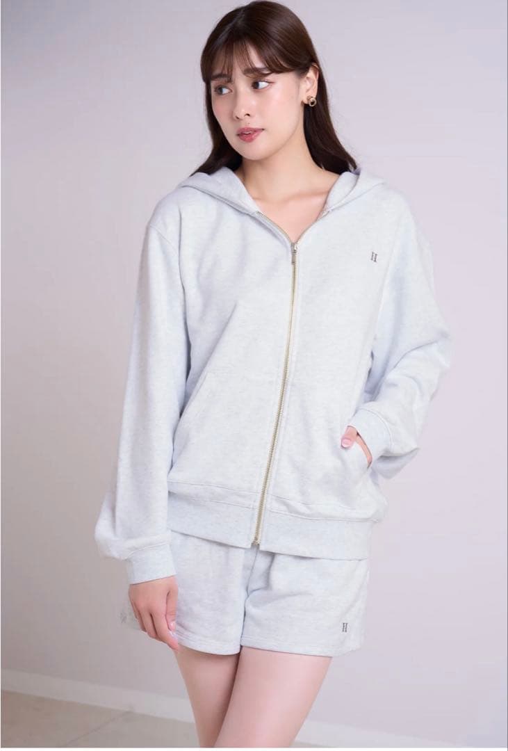 トップス HerliptoFlight Mode Boyfriend Zip Hoodie