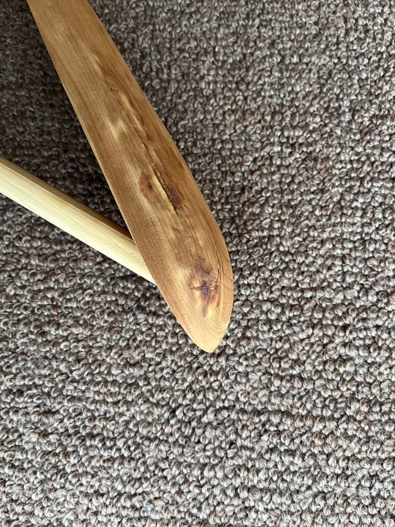 無印　レッドシダーハンガー　15＋3本セット