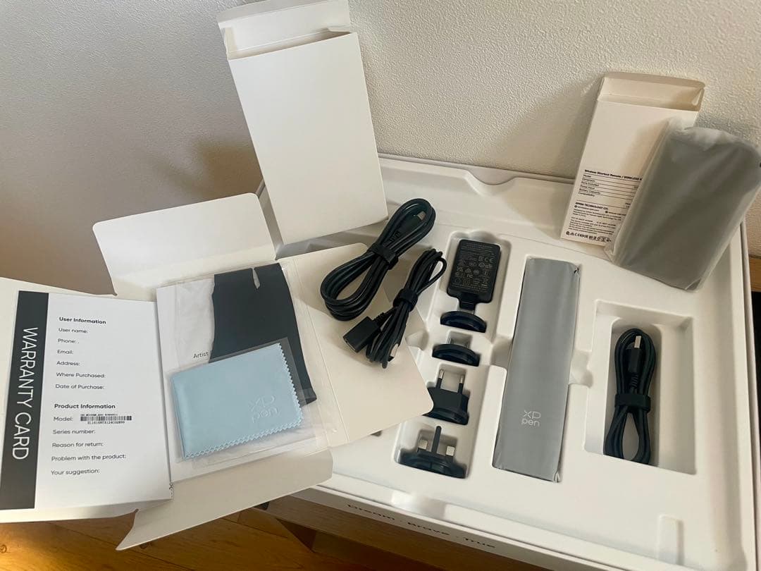 【付属品未使用】XPPen Artist Pro 16 Gen 2＋フェルト替芯