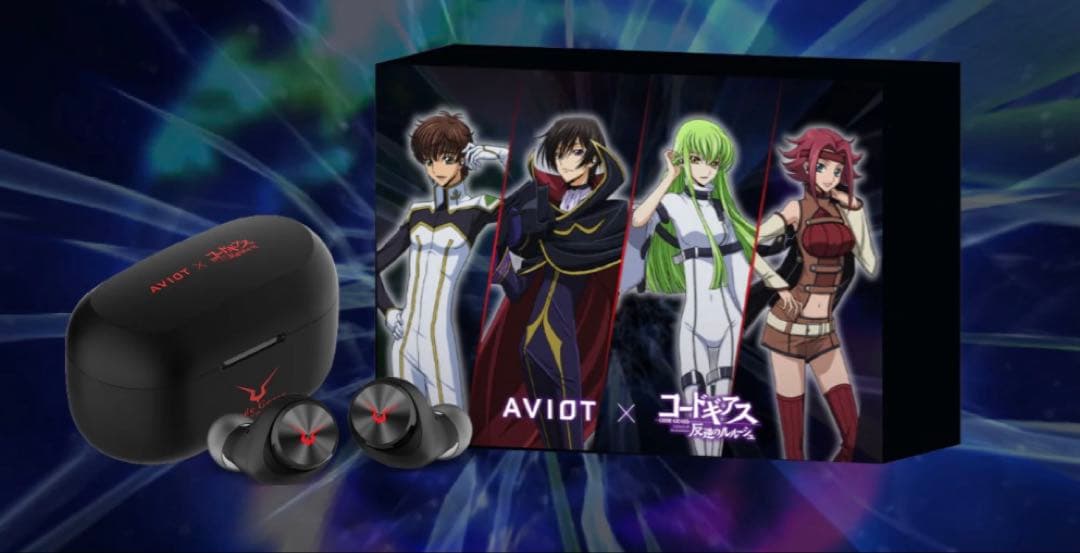 TE-D01v-CGL コードギアス 反逆のルルーシュ コラボモデル　イヤホン