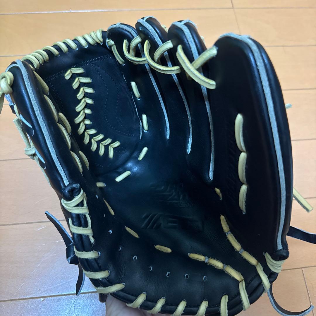 ZETT 軟式用グローブ 黒