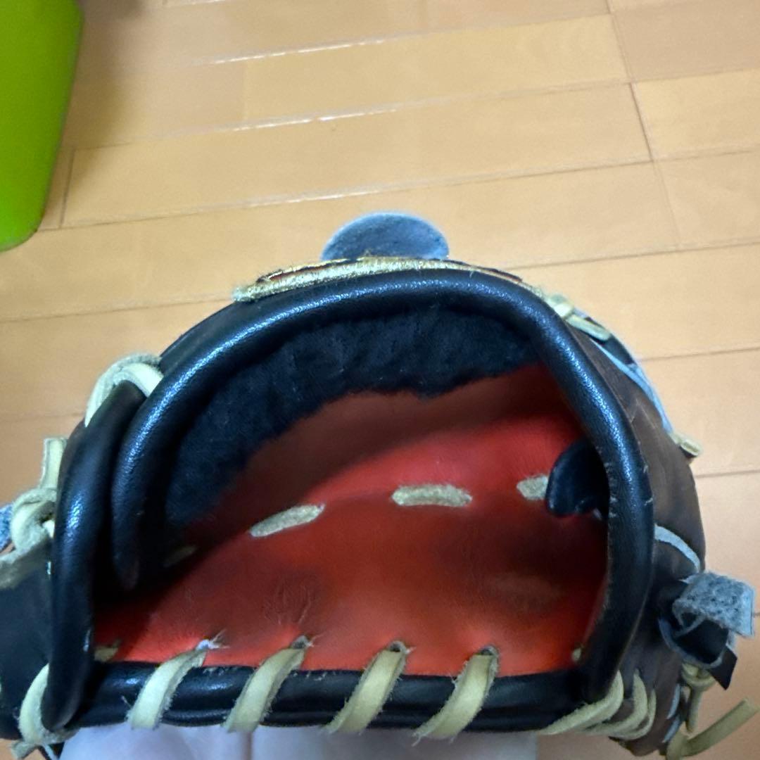 ZETT 軟式用グローブ 黒