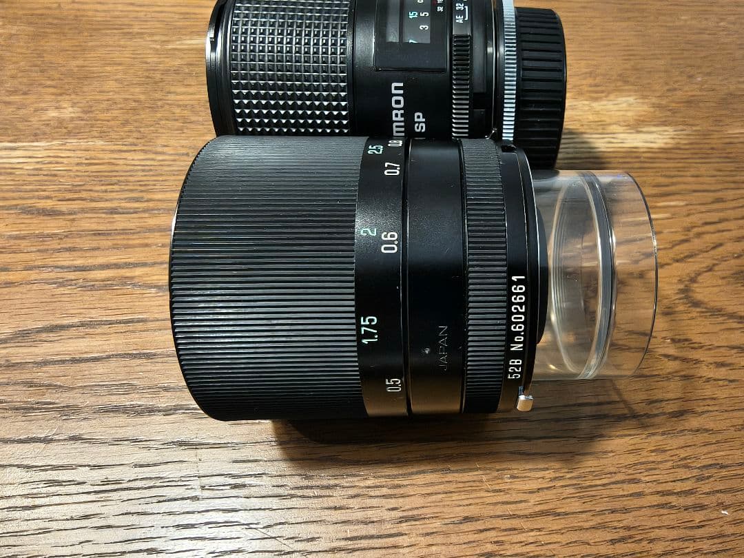TAMRON SP 90mm f2.5 2本セット P/KAマウントアダプター付