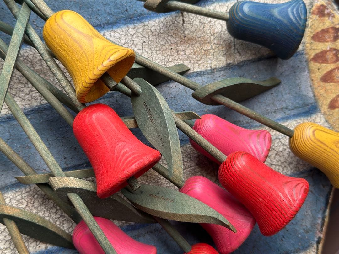 aarikka 木製 チューリップ