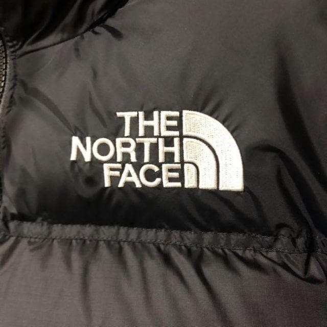 【S】サノースフェイス ヌプシ ブラック 700fillフィル ダウンジャケット