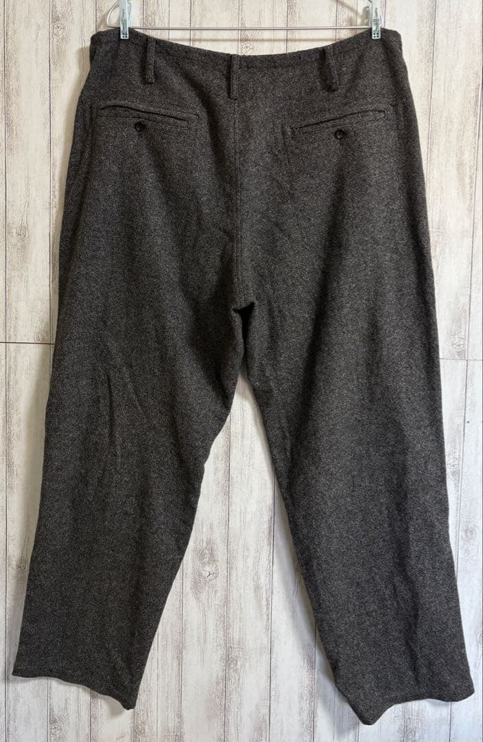 Yohji Yamamoto Pour Homme ワイドパンツ グレー