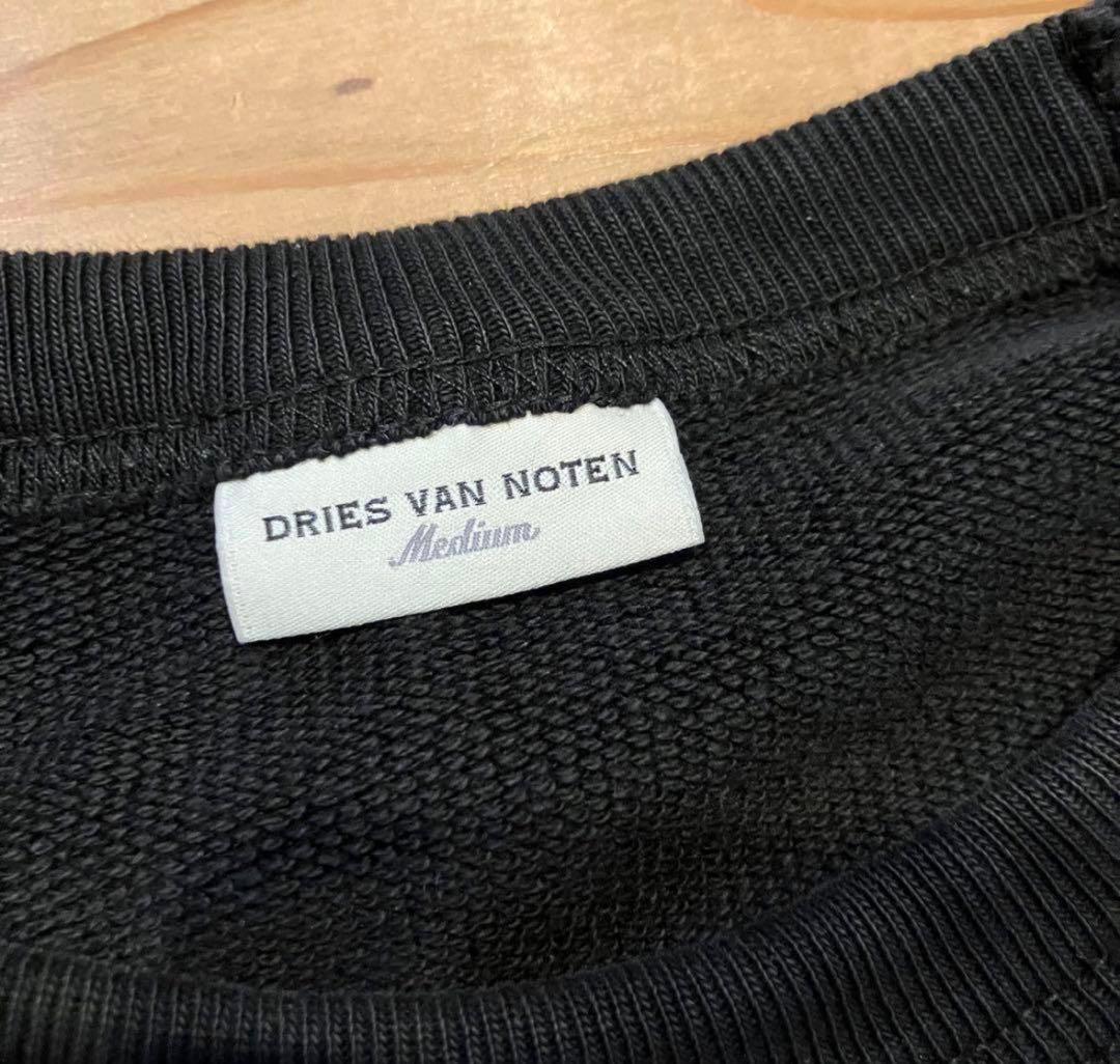 ドリスヴァンノッテン　スウェット　サイズM 黒　ブラック
