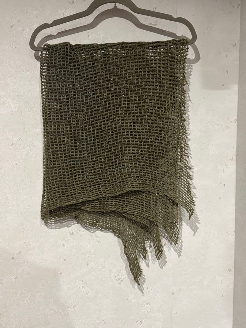 ナンバーナイン アーカイブ 01aw カシミアメッシュストール