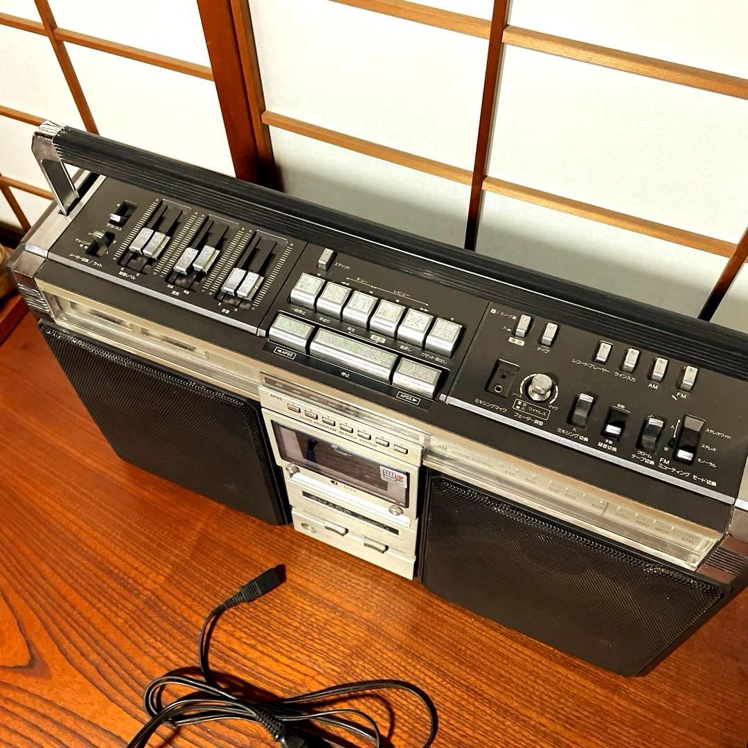 SHARP Sound X ラジカセ カセットプレーヤー