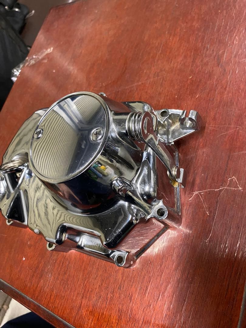 ダックス　モンキー　シャリーメッキ加工済み　クラッチカバー