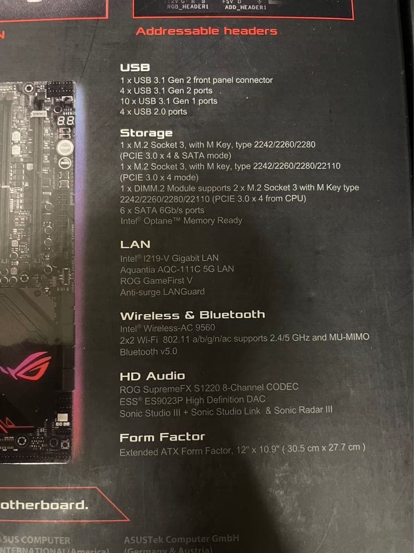 高性能デスクトップPC Intel i9 64GB RAM