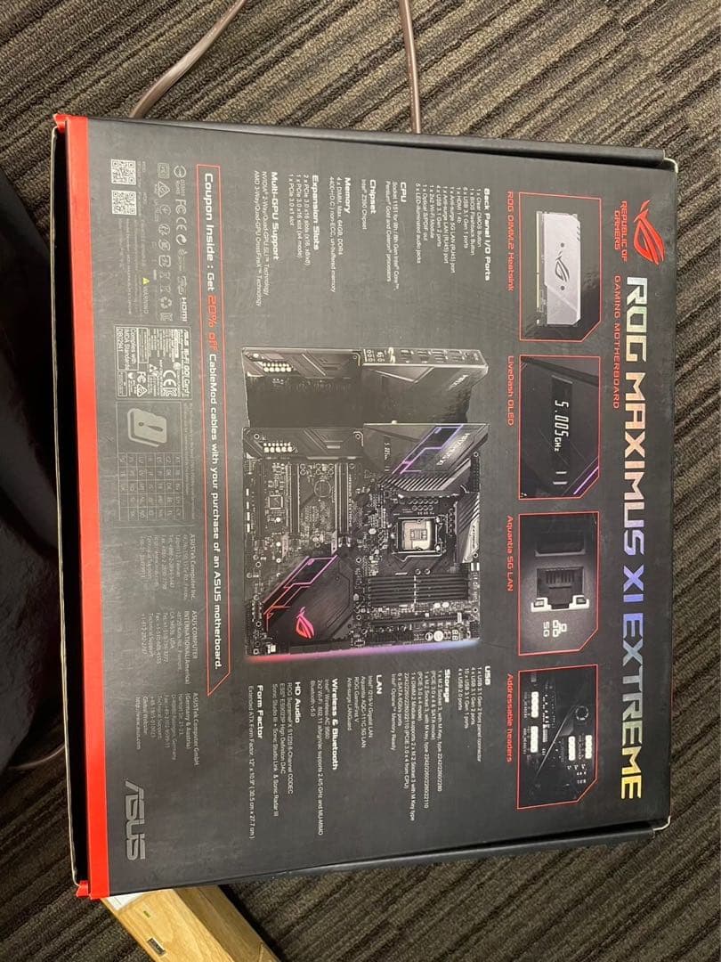 高性能デスクトップPC Intel i9 64GB RAM