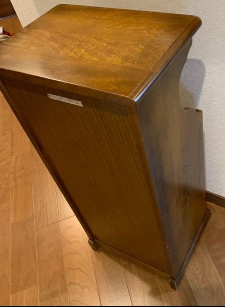 カリモク 電話台 花台　サイドテーブル